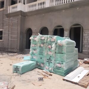 اللواح العزل الحراري للاسطح لعزل المبني من الحرارية
