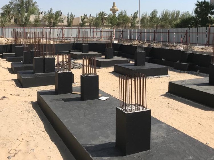 برميل عزل البيتومين البارد لدهان القواعد للحماية من الرطوبة